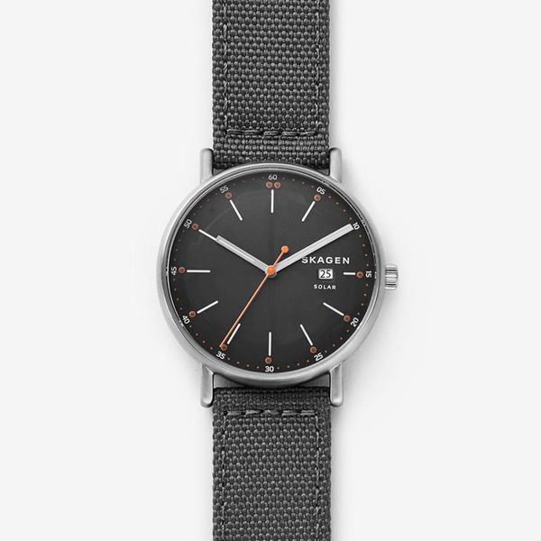 Skagen Signatur Men Grey Nylon Watch