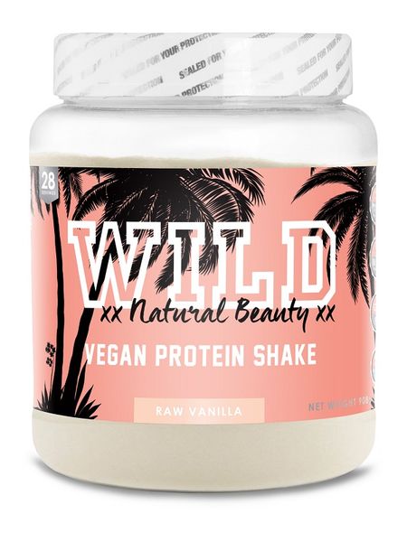 WILD Natural Beauty Vegan Protein 908g - Raw Vanilla