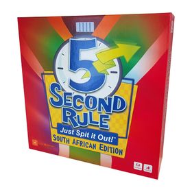 5 second rule south africa board game