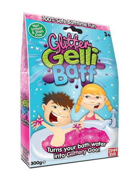 Zimplikids Glitter Gelli Baff Pink - 300g