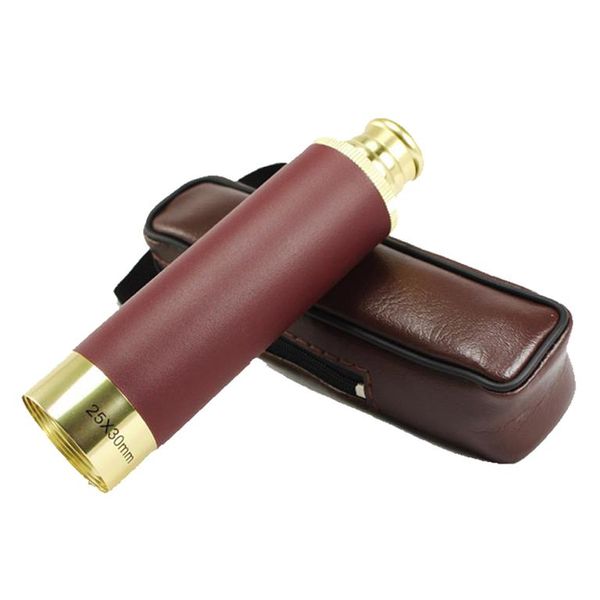 Retractable Zoom Portable Glimmer Monocular Telescope - 25x30mm