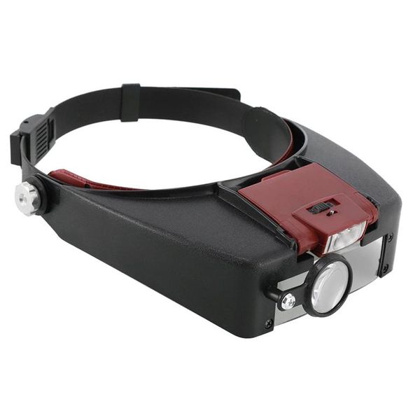 Jewelers Headband Magnifier with LED Light