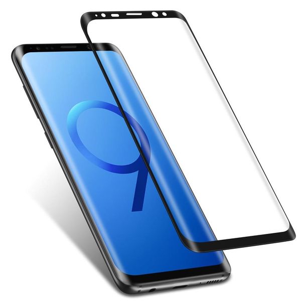 Full Glue Glass Screen Protector for Samsung S9 Black