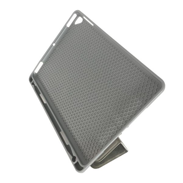 Smart TPU Case Cover with Pencil Holder Compatible with iPad Pro - 10.5-inch - Grey