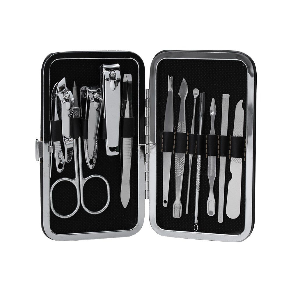 Professional Nail Grooming Kit with Travel Case, Set of 12 Shop Today