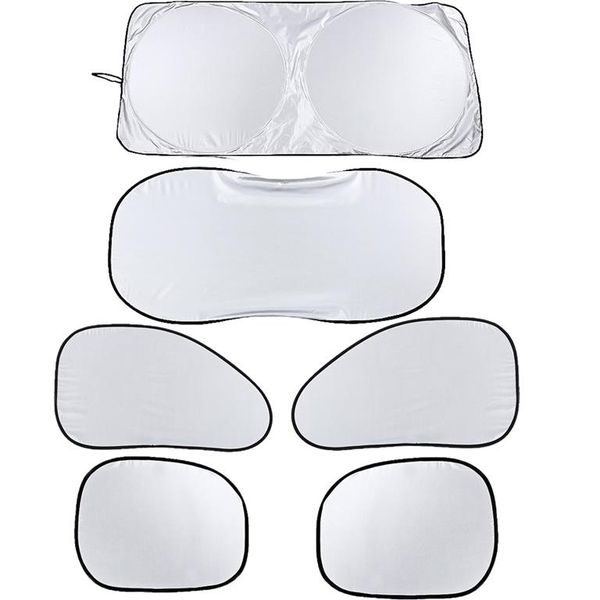 6 Piece Universal Car Windshield Sun Shades