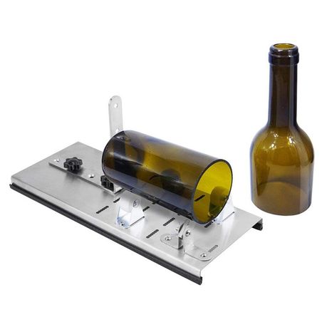 Home Pro Shop Bottle Cutter & Glass Cutter Kit- Wine Bottle Cutter DIY Tool- Glass Bottle Cutter Kit for Wine, Beer Bottles, Mason Jars - Bottle