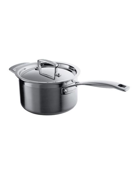Le Creuset Classic Stainless Steel Saucepan &amp; Lid