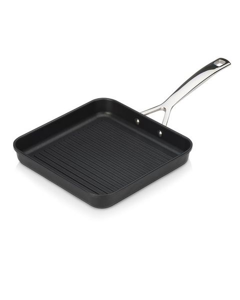 Le Creuset Toughened Non-Stick Ribbed Square Grill - 28cm