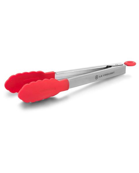 Le Creuset Stainless Steel Tongs - Cerise