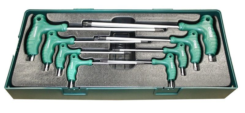 Jonnesway - Two Way Star &amp; Tamperproof Key Set - Set Of 8