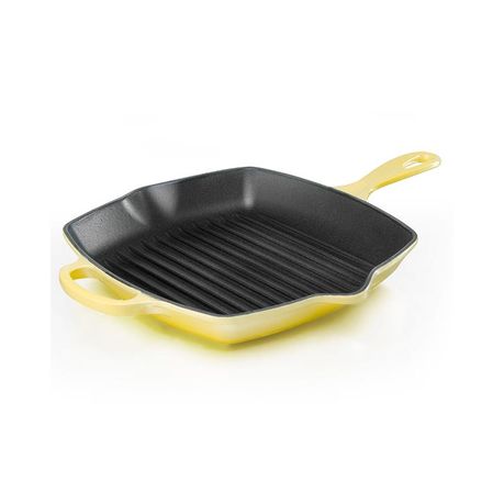 Le Creuset grill pan/skillet 26cm square, Red  Advantageously shopping at