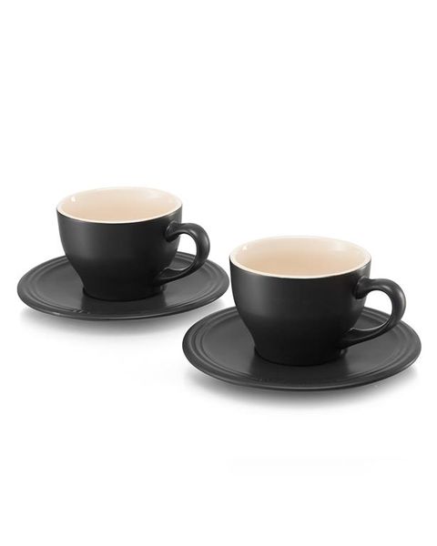 Le Creuset Cappuccino Cup &amp; Saucer - Set of 2