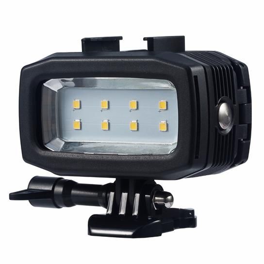 Action Mounts Consumption LED Waterproof Underwater Video Light for GoPro
