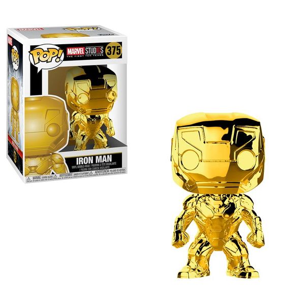 Funko Pop Marvel Marvel Studios 10th - Chrome Iron Man