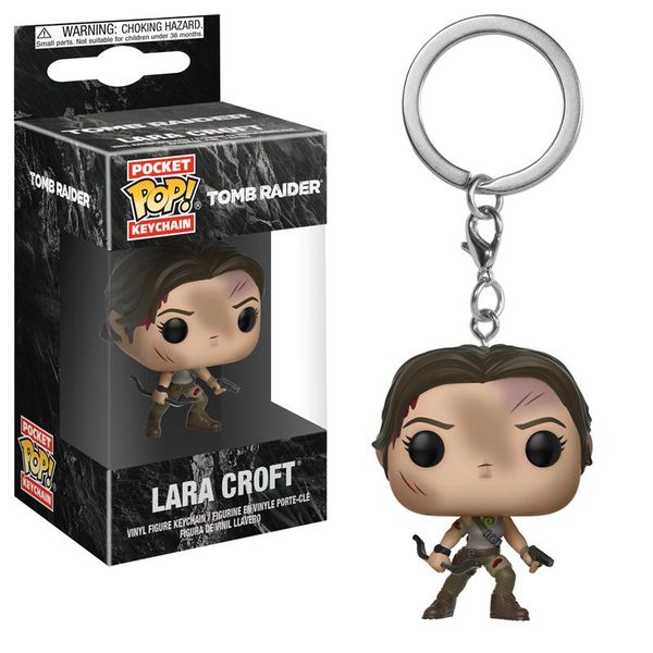 Funko Pop Pocket Keychain Tomb Raider - Lara Croft