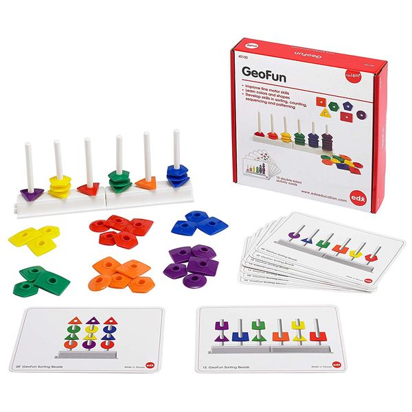 EDX Education Geofun Shape Abacus Activity Set