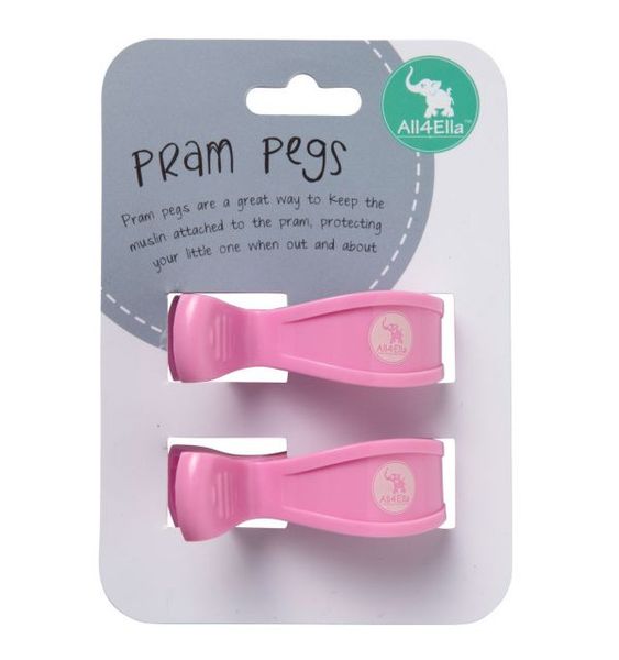 2 Pack Pegs - Pastel Blue