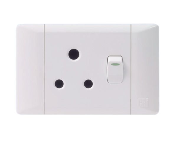 CBI Plug Switch - Electrical Accessories - Horizontal - White - 2mm x 4mm