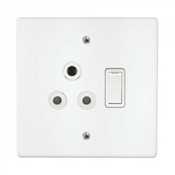 Crabtree Switch Plug with Cover Plate - 1Pk 100X100mm