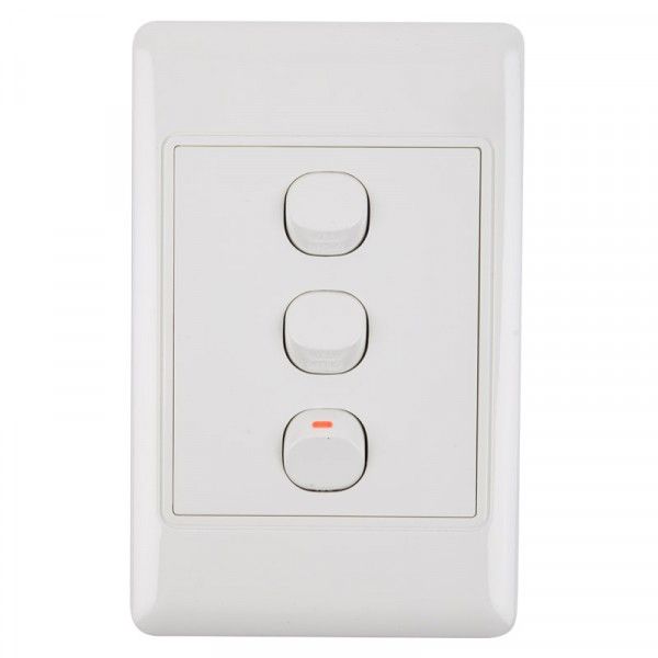 Nexus Light Switch with Cover - 3Lever