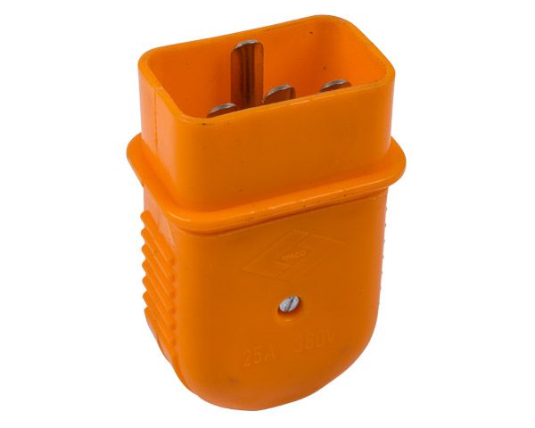 Waco Nova Industrial Male Plugtop - 4Pin 25A