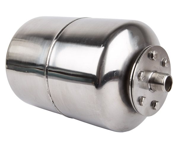 Europe Stainless Steel Vertical Pressure Tank - 8L (16Bar)