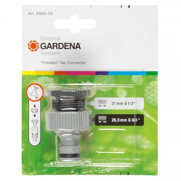 GARDENA - Tap Connector - 26.5mm/21mm