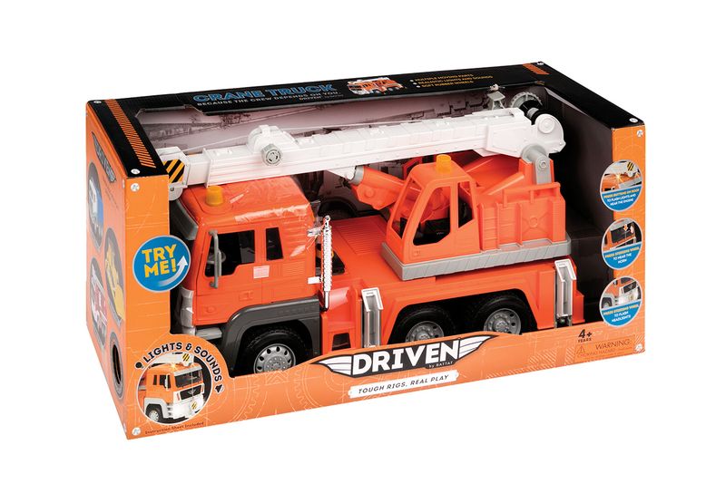 Driven Real Play Vehicles Crane Truck