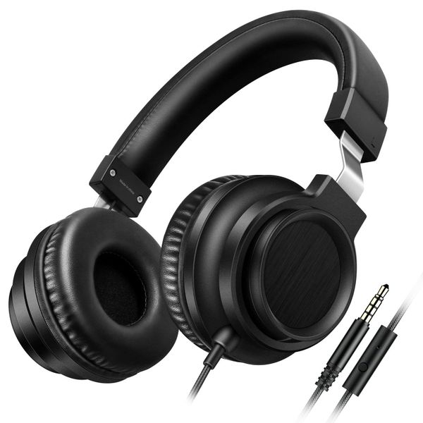 Sound Intone I8 Over-Ear Headphones with Microphone