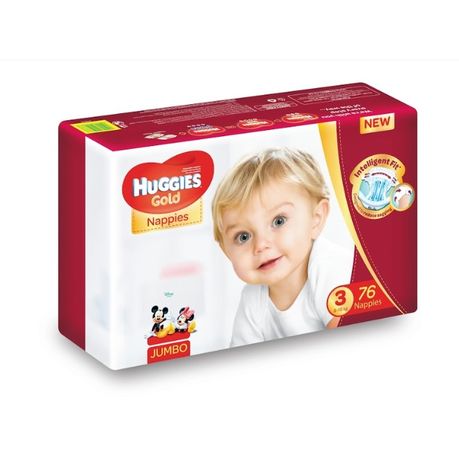 price of huggies gold nappies