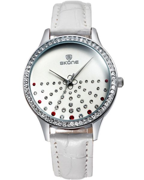 Skone Swindon Ladies Watch - White Strap