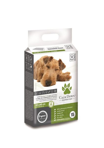 M-Pets Calming Training Pads - 15 Pieces