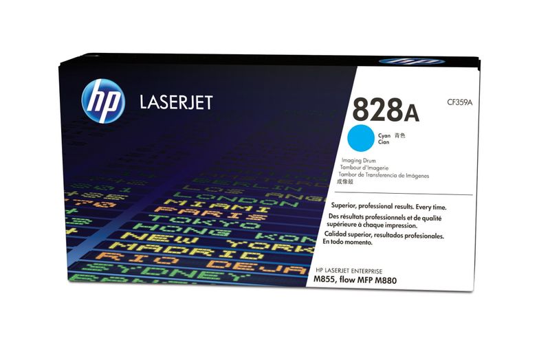 HP 828A Clj M855/880 Cyan Imaging Drum.