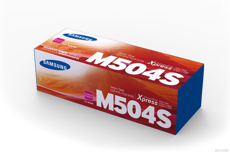 Samsung Clt-M504S Magenta Toner Cartridge