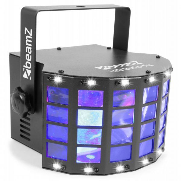 BeamZ LED Butterfly with Strobe 3X3W RGB