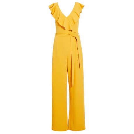 quiz mustard jumpsuit