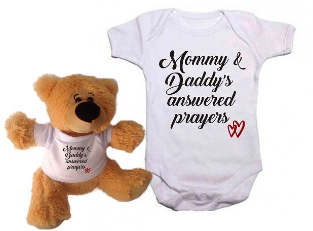 Qtees Africa Mom &amp; Dads Answered Prayers Combo