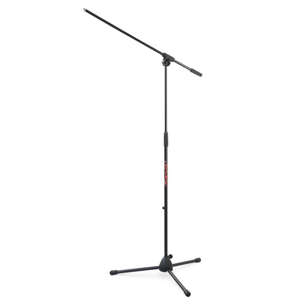 Athletic Mic Floor Stand W/Boom Steel &amp; ABS