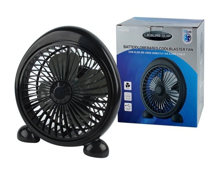Leisurequip Battery Operated Cool Blaster Fan