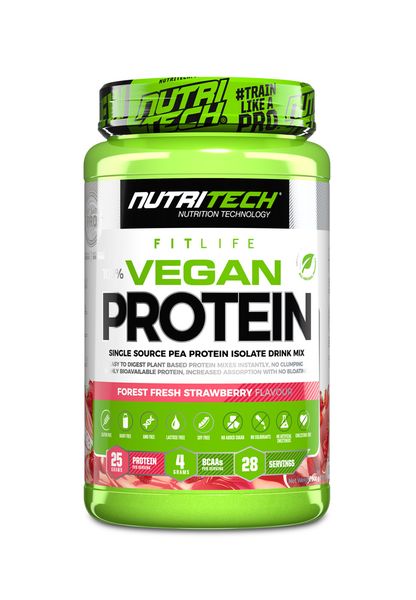 Nutritech 100% Vegan Protein - Forest Fresh Strawberry - 908g