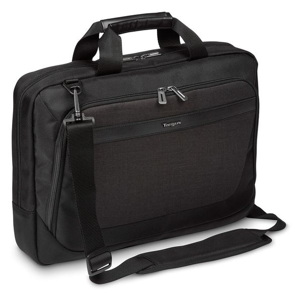 Targus - Citysmart Advanced Multi-Fit 14-15.6" Laptop Topload Black &amp; Grey