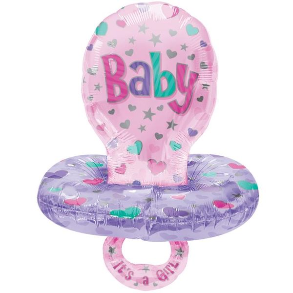 Large Dummy Foil Balloon Pink (45x85cm)