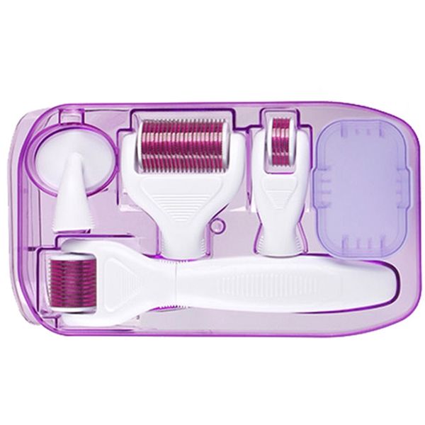 6 in 1 Derma Roller System Set - White