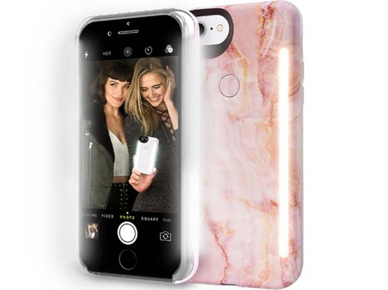 LuMee DUO for iPhone 8 - Pink Quartz