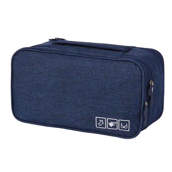 Iconix Underwear Travel Organiser (Holds 15 or More Items) - Navy Blue