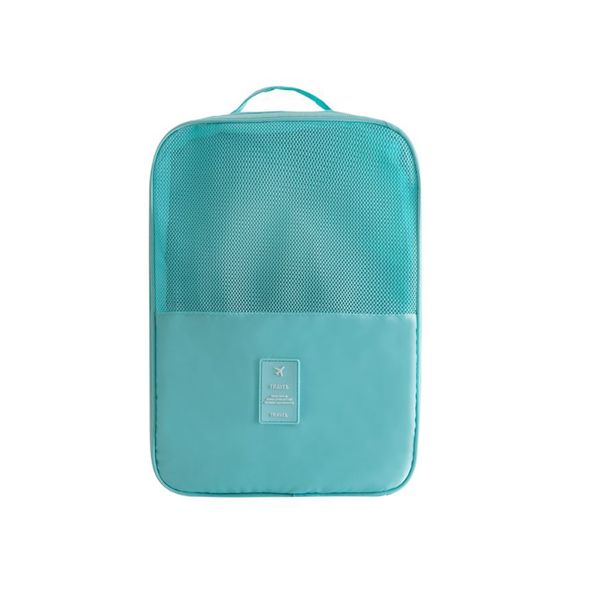 Iconix Shoe Travel Organiser (Holds up to 3 Pairs) - Sky Blue