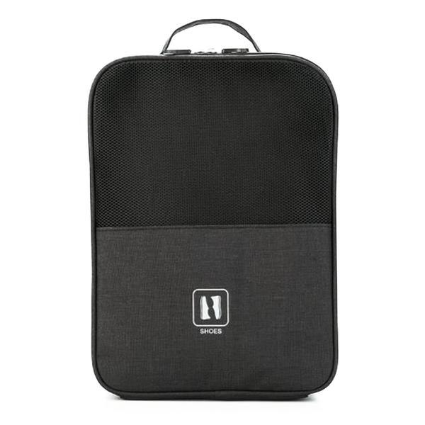 Iconix Shoe Travel Organiser (Holds up to 3 Pairs) - Black