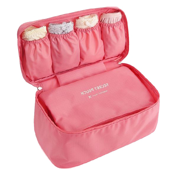 Underwear Organiser (Holds 8 or More Items) - Peach