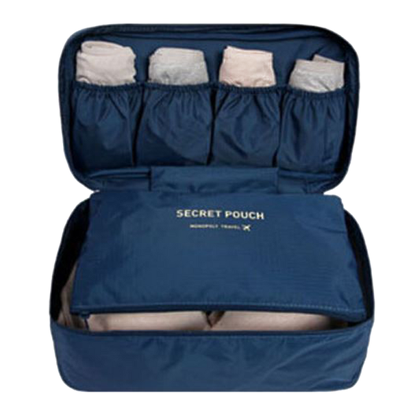 Underwear Organiser (Holds 8 or More Items) - Navy Blue